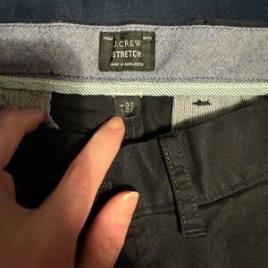 Men’s, J.Crew, plain front chinos